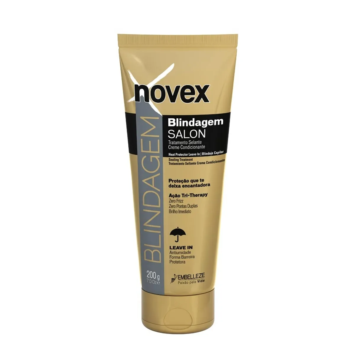 NOVEX - Protector Termico Reparador Blindagem Finalizador Novex 200g