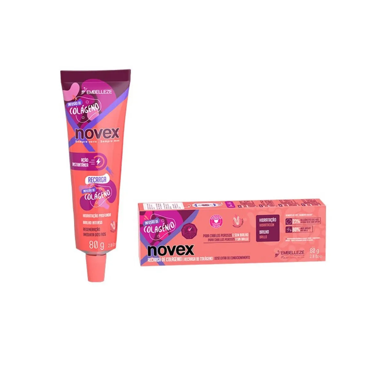 NOVEX - Tratamiento Recarga Infusao De Colageno Novex 80gr