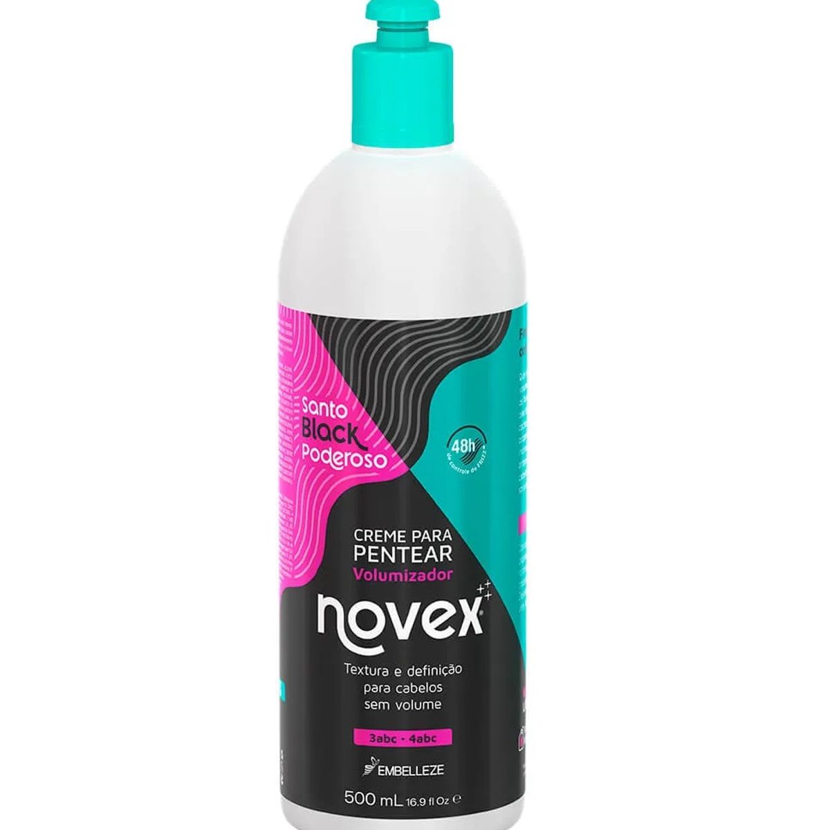 NOVEX - Crema De Peinar Meus Cachos Santo Black 500ml
