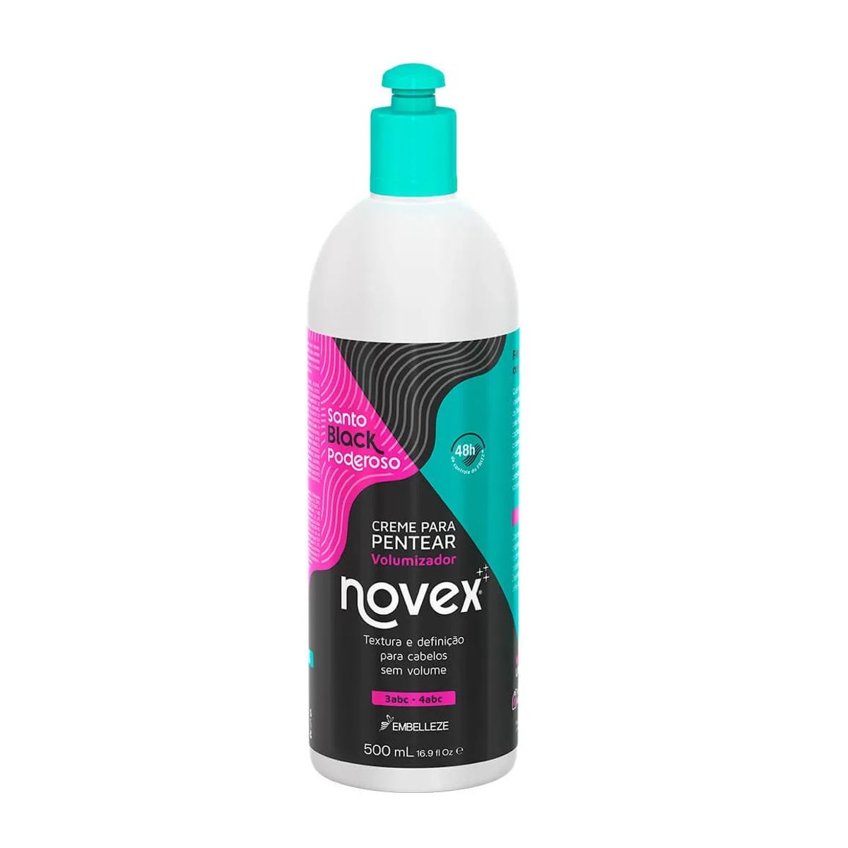 NOVEX - Crema De Peinar Meus Cachos Santo Black 500ml