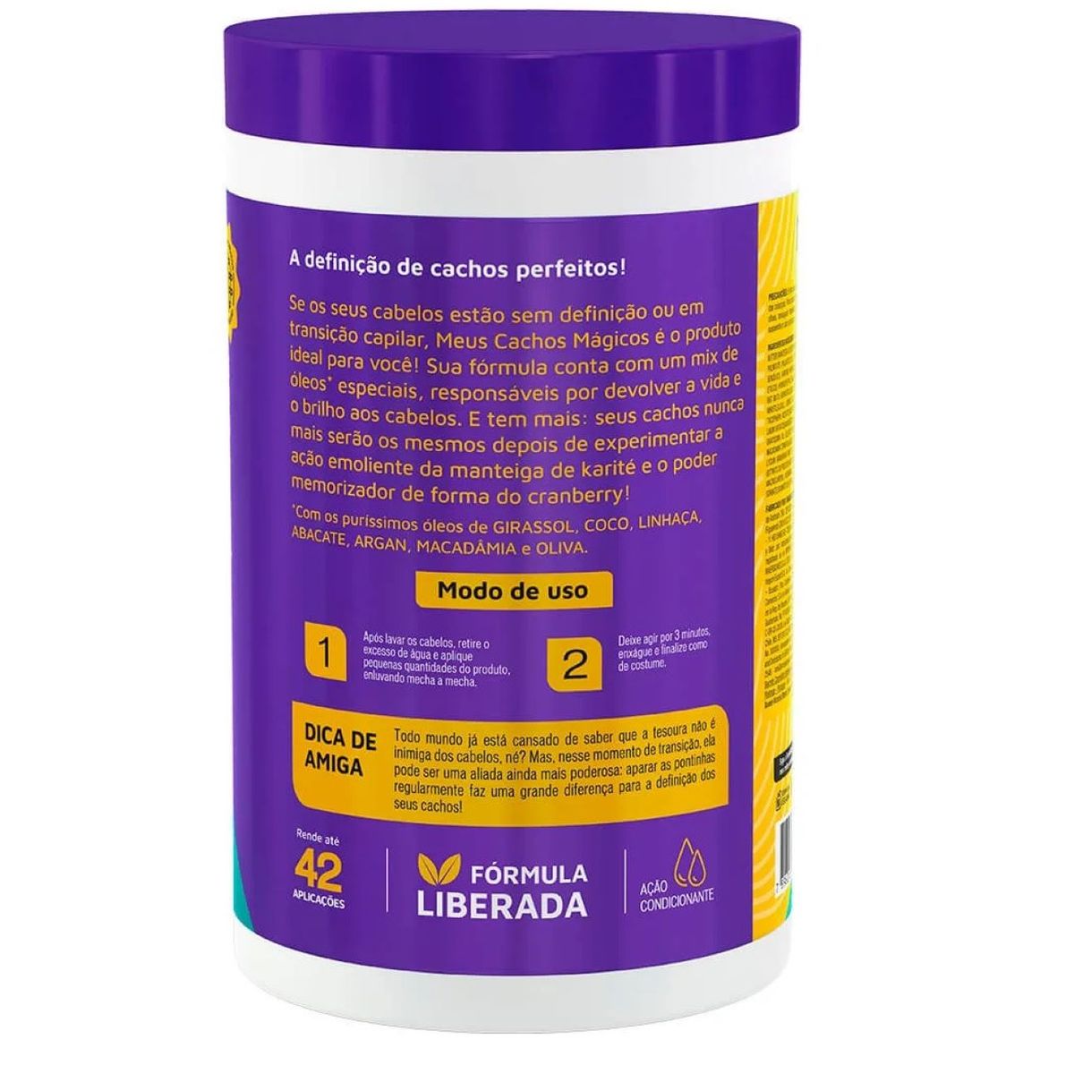 NOVEX - CREMA DE TRATAMIENTO MEUS CACHOS MAGICOS NOVEX 400G