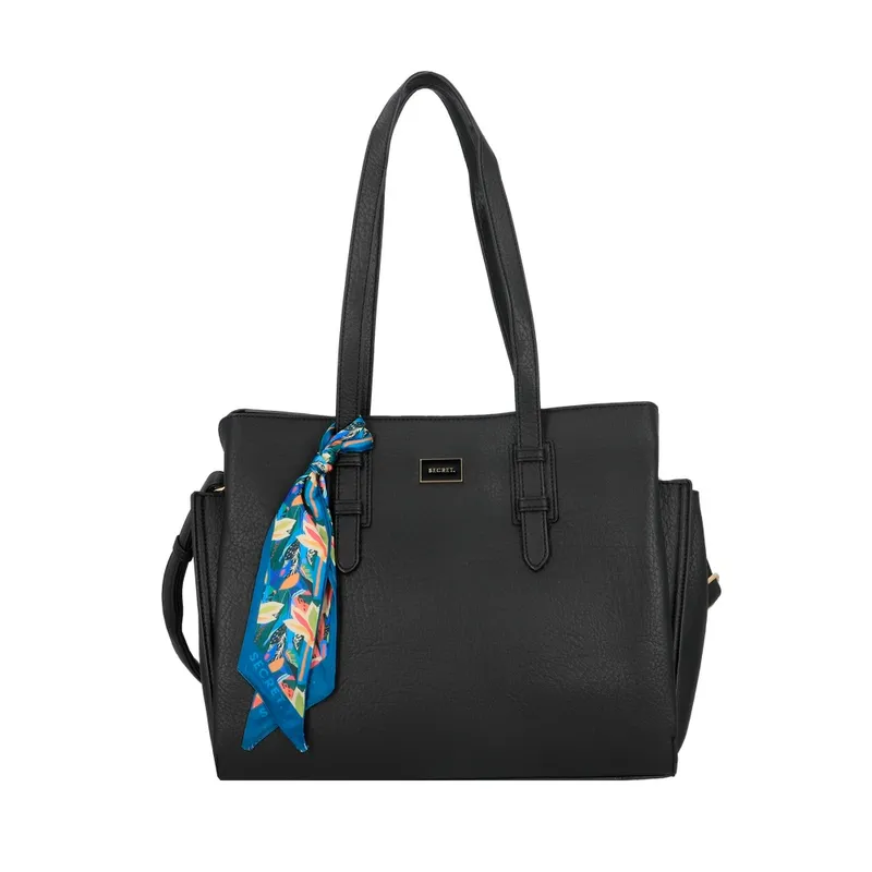 SECRET - Cartera Tote Secret Albania SC6 L Negro
