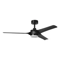 EGLO - Ventilador de techo Orcutt luz led regulable control remoto invierno verano 17W