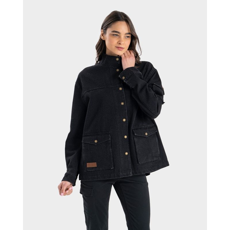 GNOMO - Chaqueta Denim Nunbur Mujer Gnomo