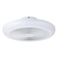 EGLO - Ventilador Techo y Pared Luz led regulable Control remoto invierno verano