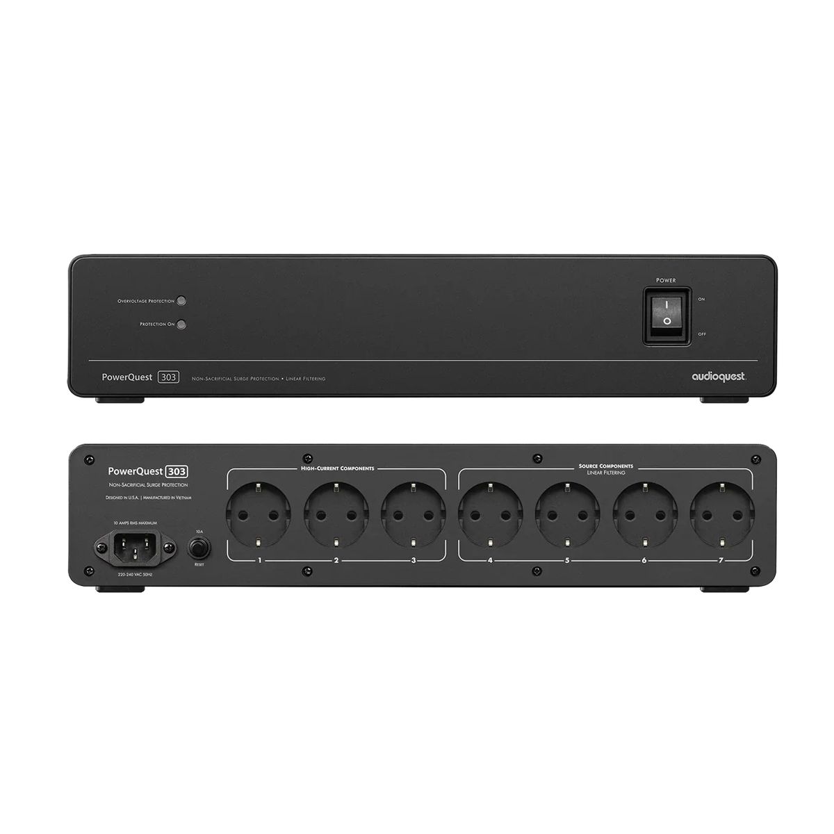 AUDIOQUEST - Acondicionador de Corriente PowerQuest 303 Audioquest