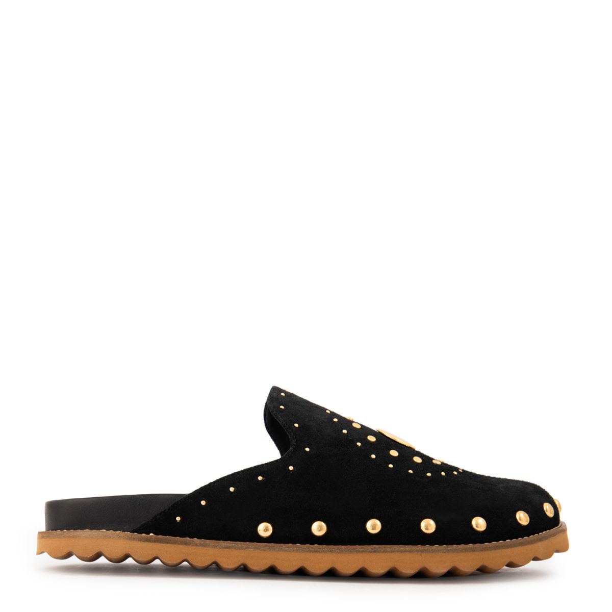 AMPHORA - Sueco onyx cuero negro