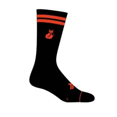 TILKI - Calcetin Comfort Line NegroNaranjo Pack X3 Tenis Padel