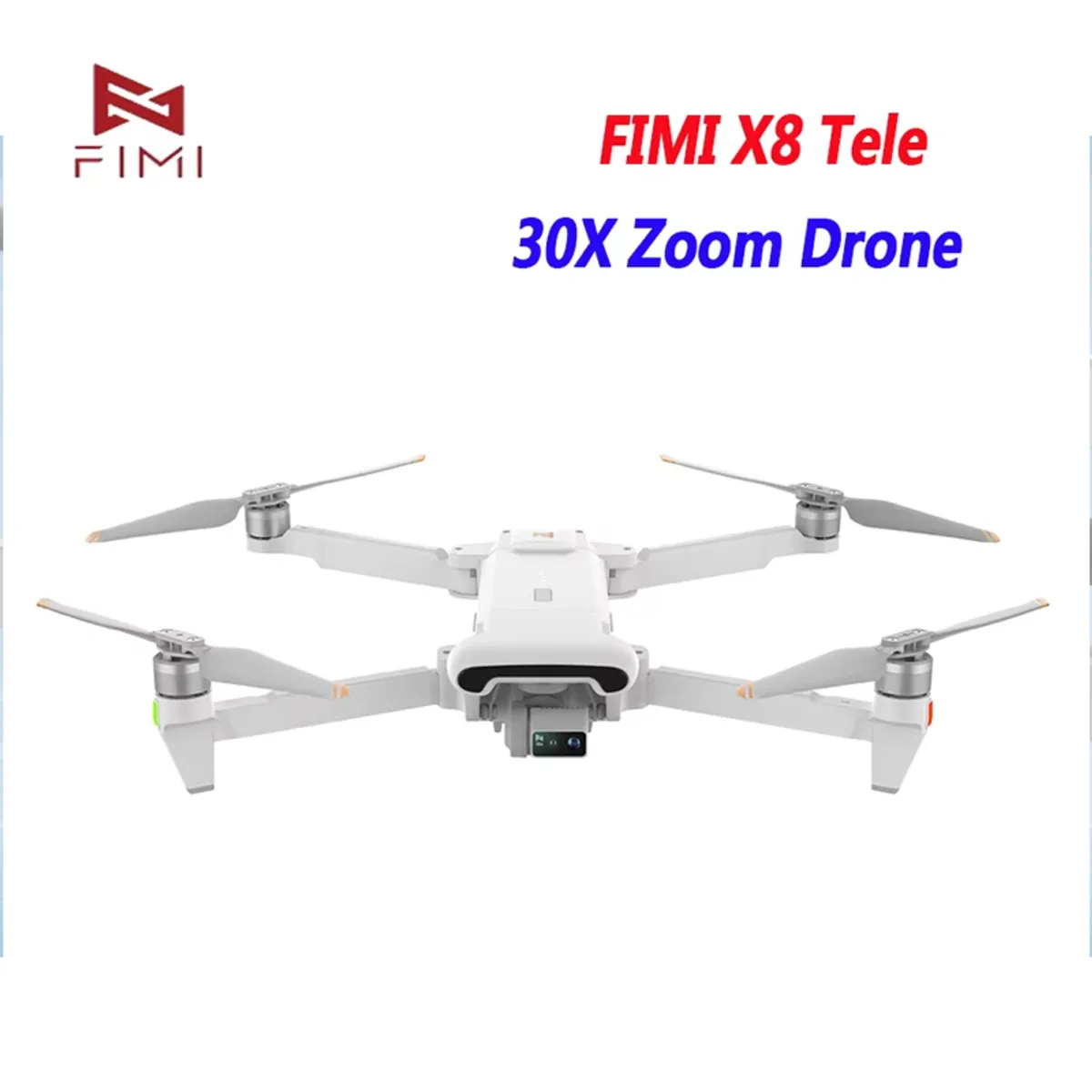 FIMI - FIMI X8 Tele Max lente Dual Drone 4K 60fps 20Km AI 30x Zoom