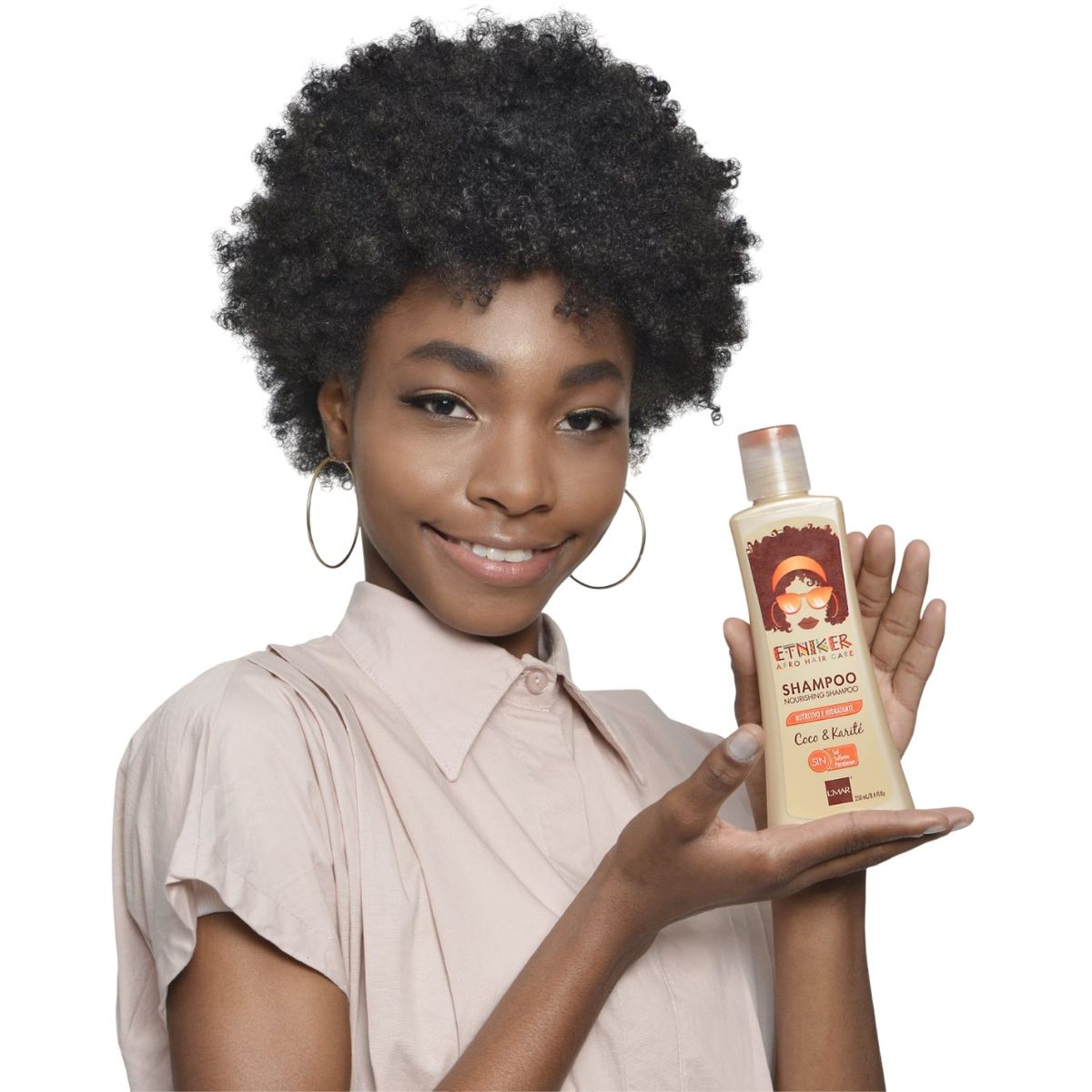 ETNIKER - SHAMPOO NUTRITIVO E HIDRATANTE ETNIKER COCO Y KARITE 250 ML