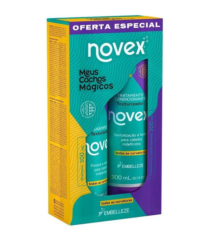 KIT SHAMPOO Y ACONDICIONADOR MEUS CACHOS MAGICOS 300ML 300 ML