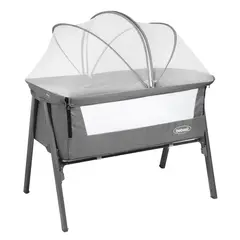 BEBESIT - Cuna Colecho Easy LX con Mosquitero Gris