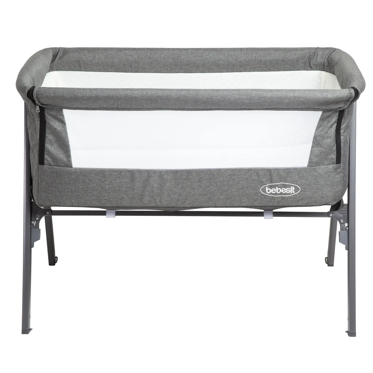 BEBESIT - Cuna Colecho Easy LX con Mosquitero Gris