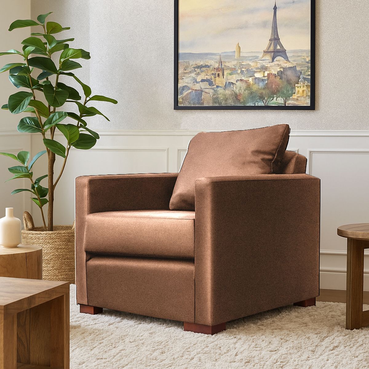 DKORA - Sofa 1 cuerpo Jade Beige