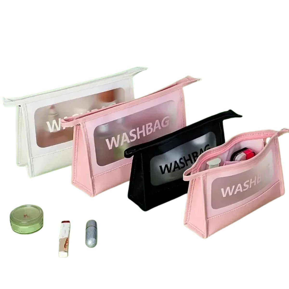 GENERICO - Pack 3 Cosmetiquero, Estuche  Practico  Washbag. Neceser. Of 253