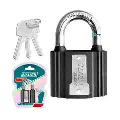 TOTAL TOOLS - Candado de Fierro 32mm Total