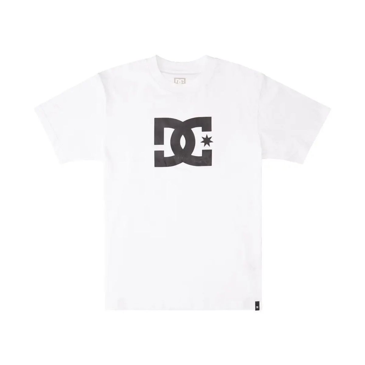 DC SHOES - Polera Flag Hombre Lines 94 M Tees Blanco DC