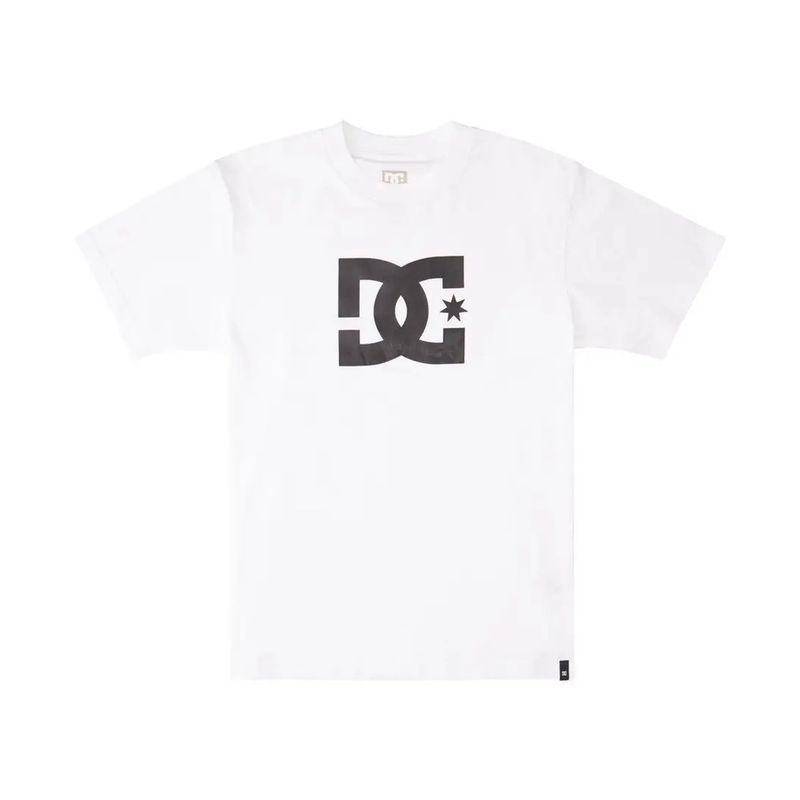 DC SHOES - Polera Flag Hombre Lines 94 M Tees Blanco DC