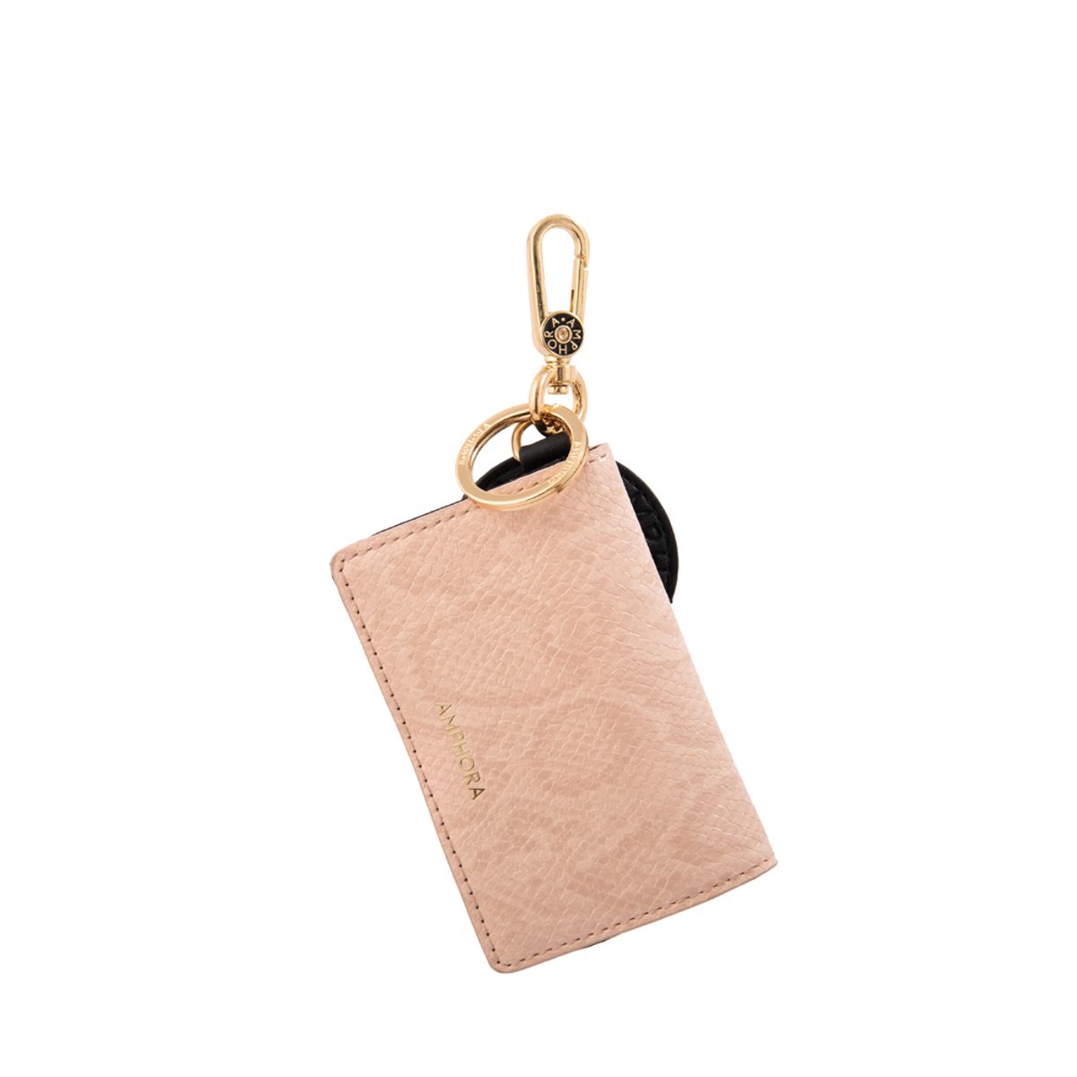 AMPHORA - Hanging tarjetero con espejo lex rosa viejo