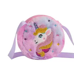 GENERICO - Cartera pequeña linda suave 13.5 x 13.5cm para niña