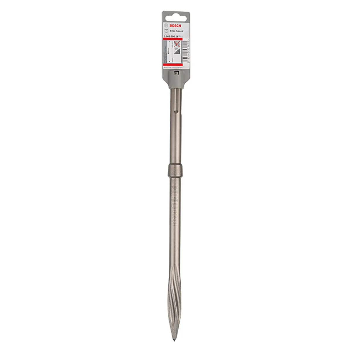 BOSCH - Cincel punta autoafilable RTec Speed encastre SDS max 400 mm / SDS-max