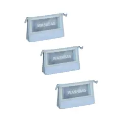 GENERICO - Pack 3 Cosmetiquero, Estuche Practico Washbag. Neceser. Of 253