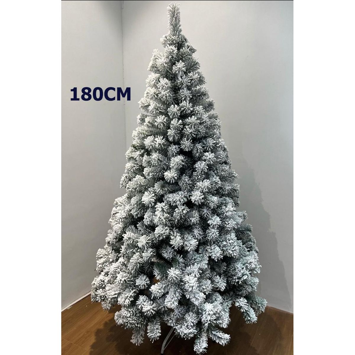 GENERICO - Arbol de Navidad Artificial Verde de Pino - Frondoso 180 cm - Nevado