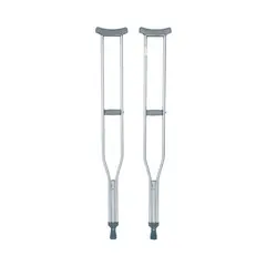 FIRST CARE - MULETA ORTOPÉDICA AXILAR PAR - GRIS