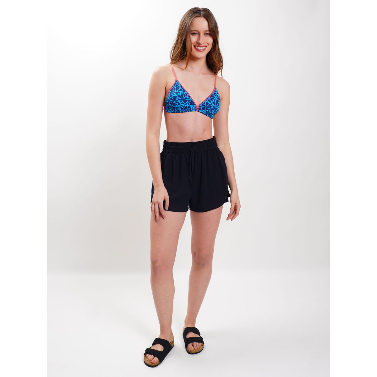 MAUI AND SONS - Short Calawai Negro Mujer Maui And Sons