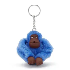 KIPLING - Llavero Mujer Monkeyclip M Celeste