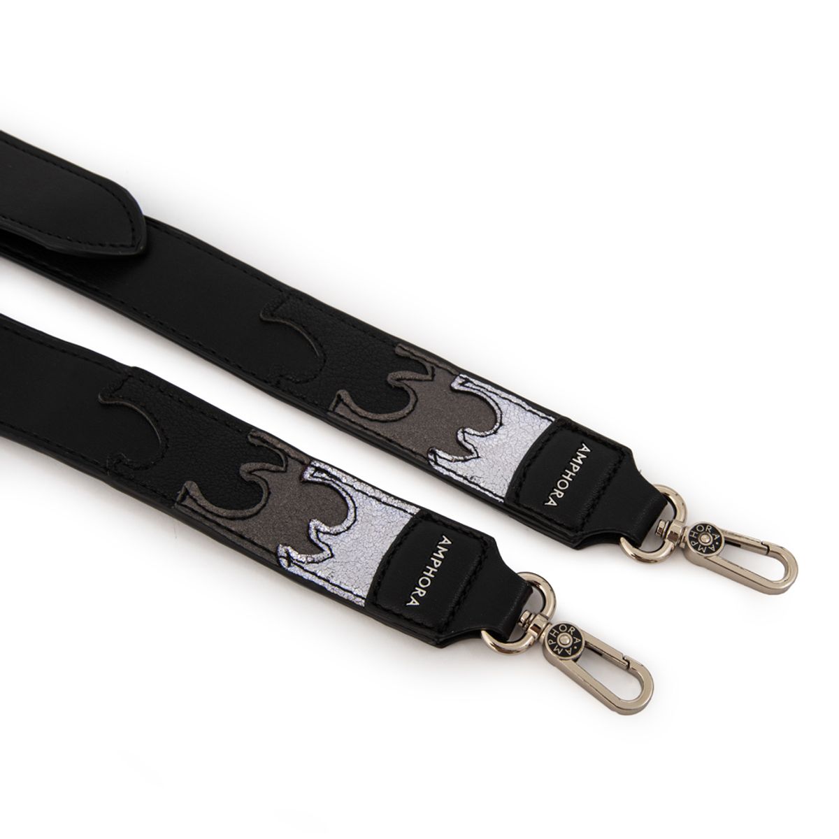 AMPHORA - Longstrap tessa negro