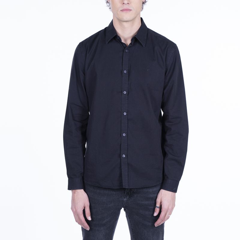 ELLUS - Camisa Manga Larga Hombre Garment Ellus