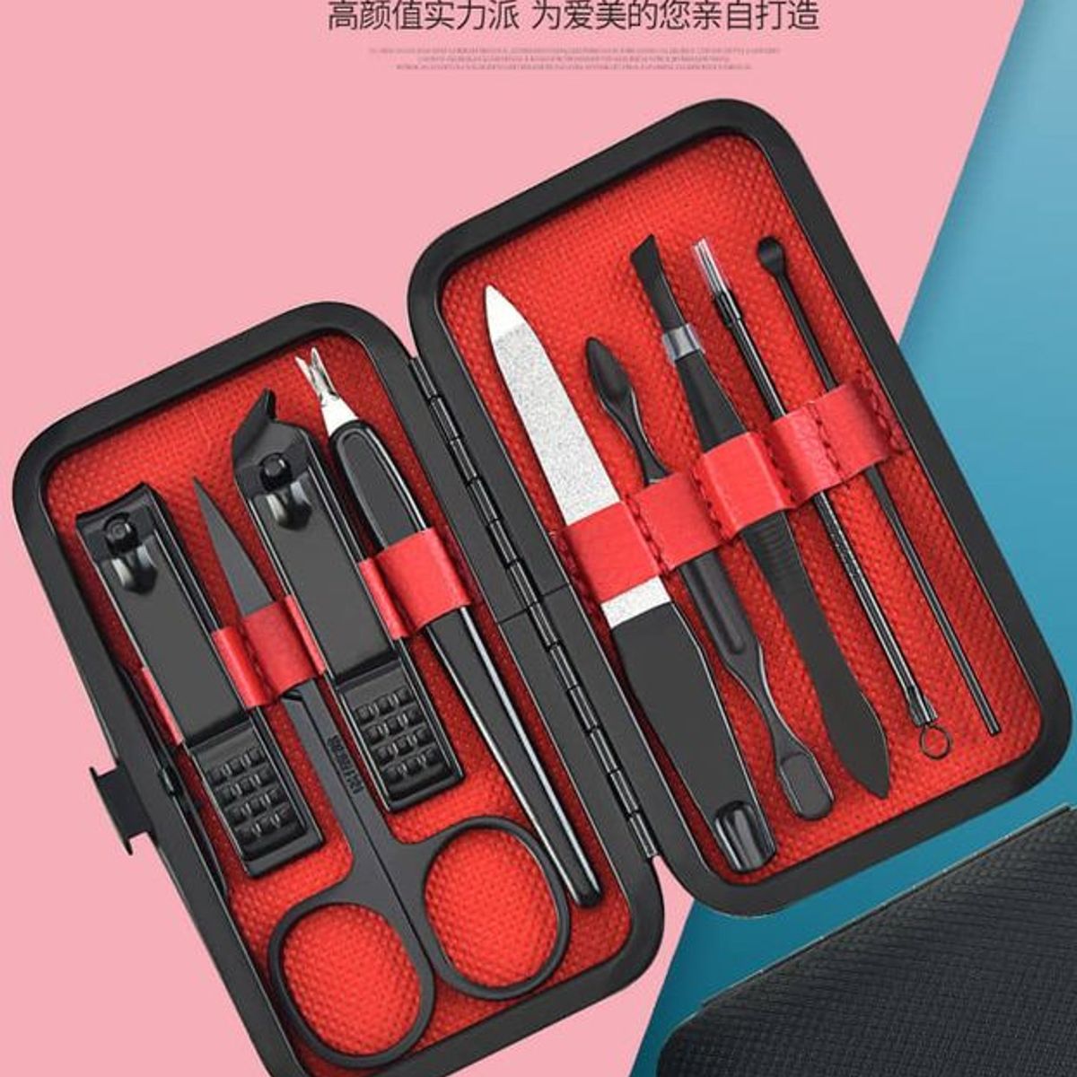 GENERICO - Set caja 8 unds cortauñas