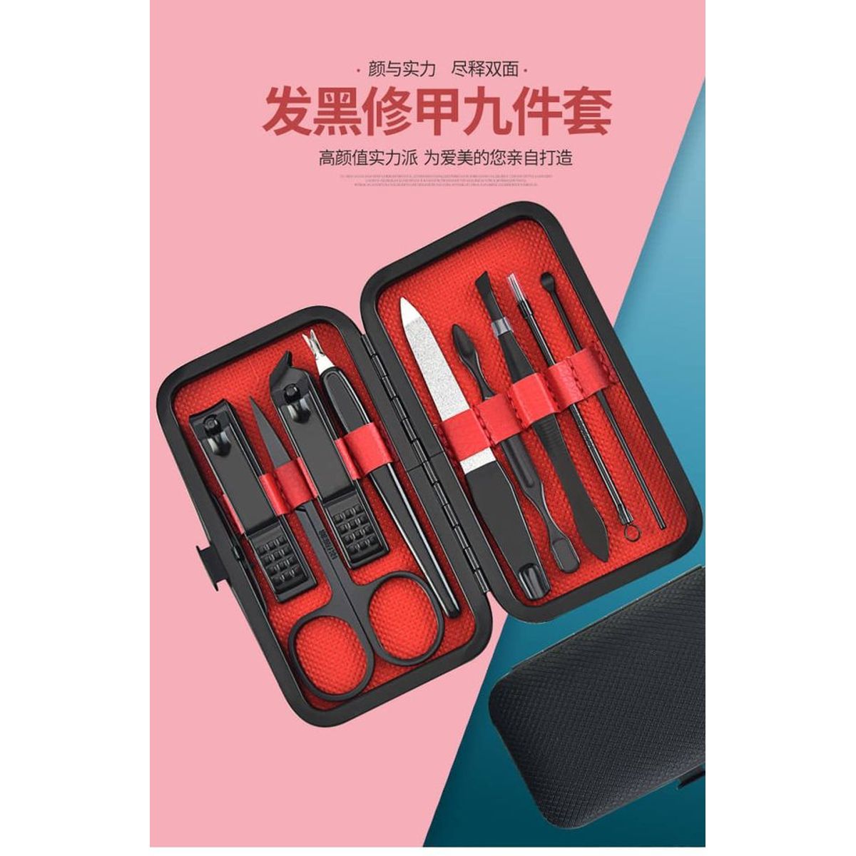 GENERICO - Set caja 8 unds cortauñas