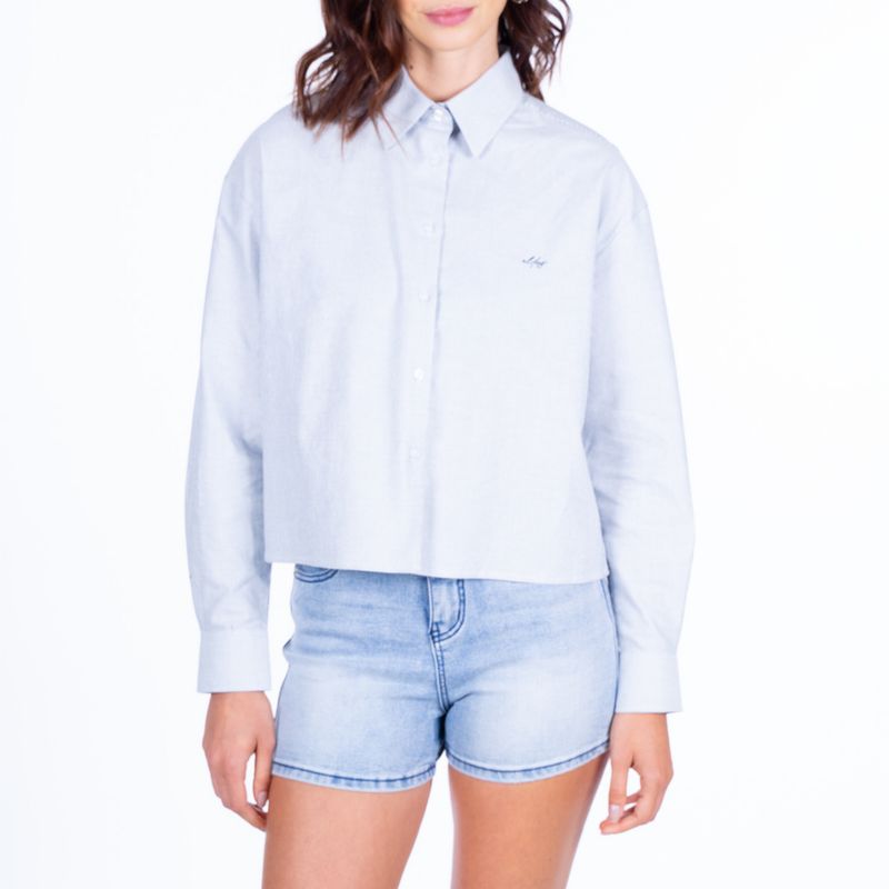 ELLUS - Blusa Manga Larga Mujer Rayas Ellus
