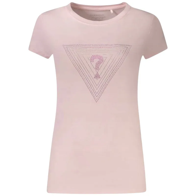 GUESS - Polera Ss Triangle Ombre R3 Tee Rosado