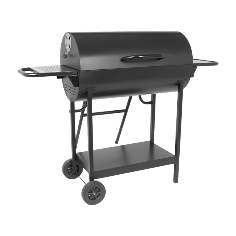 GENERICO - Parrilla Doble Andes - Parrilla Carbón Acero Negro 2 Rejilla