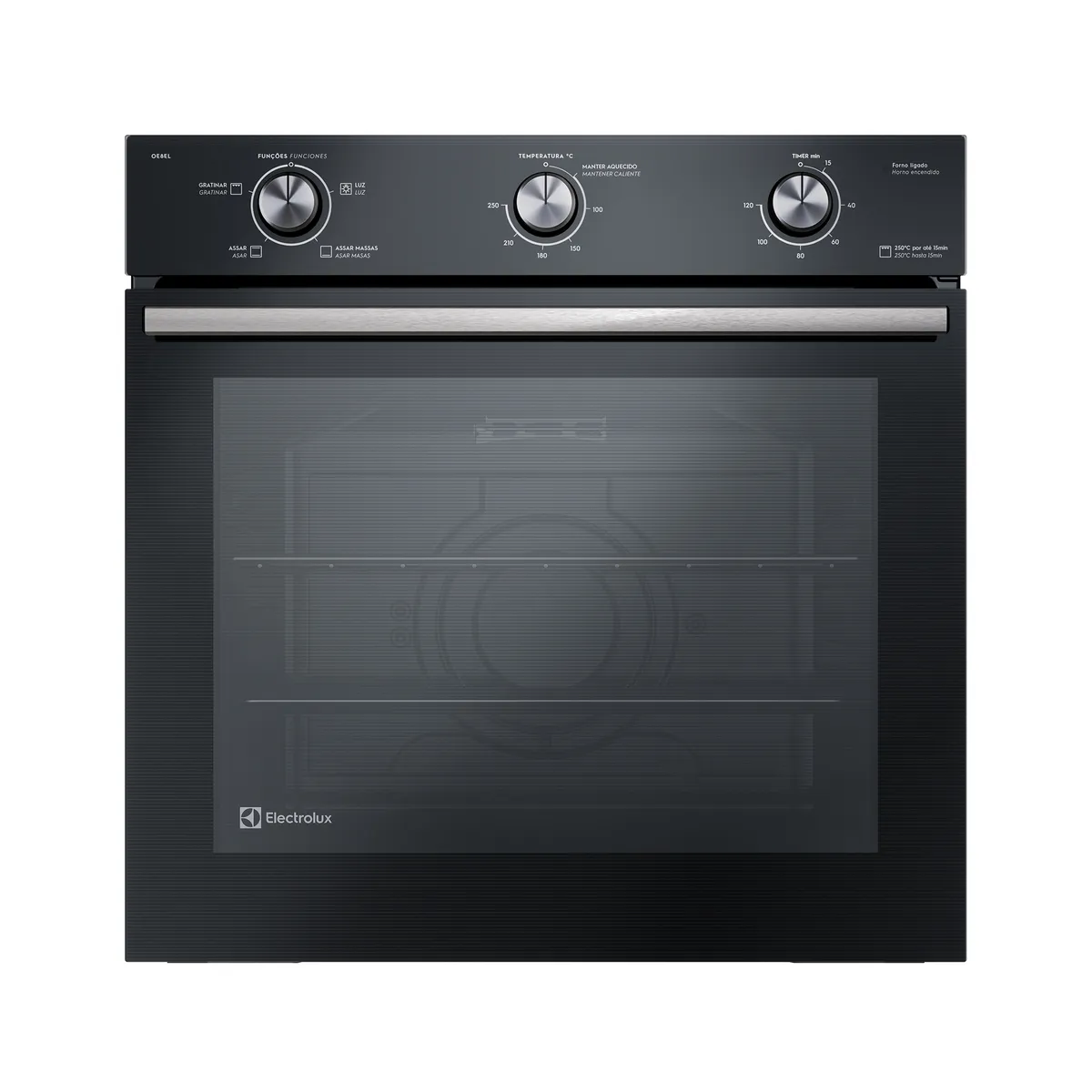 ELECTROLUX - Horno Empotrable Eléctrico 80L Efficient PerfectCook OE8EL