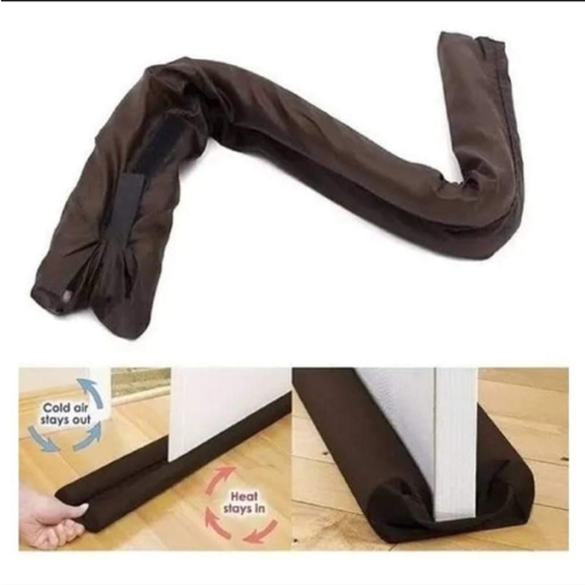 GENERICO - Aislante Protector Frio Polvo Insectos Ruido Puertas Ventana.