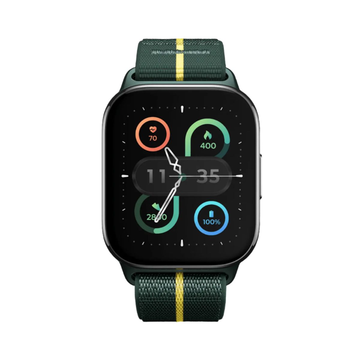 MOTOROLA - Motorola Moto Watch Fit Smartwatch 1.9" OLED GPS 16 días batería Verde