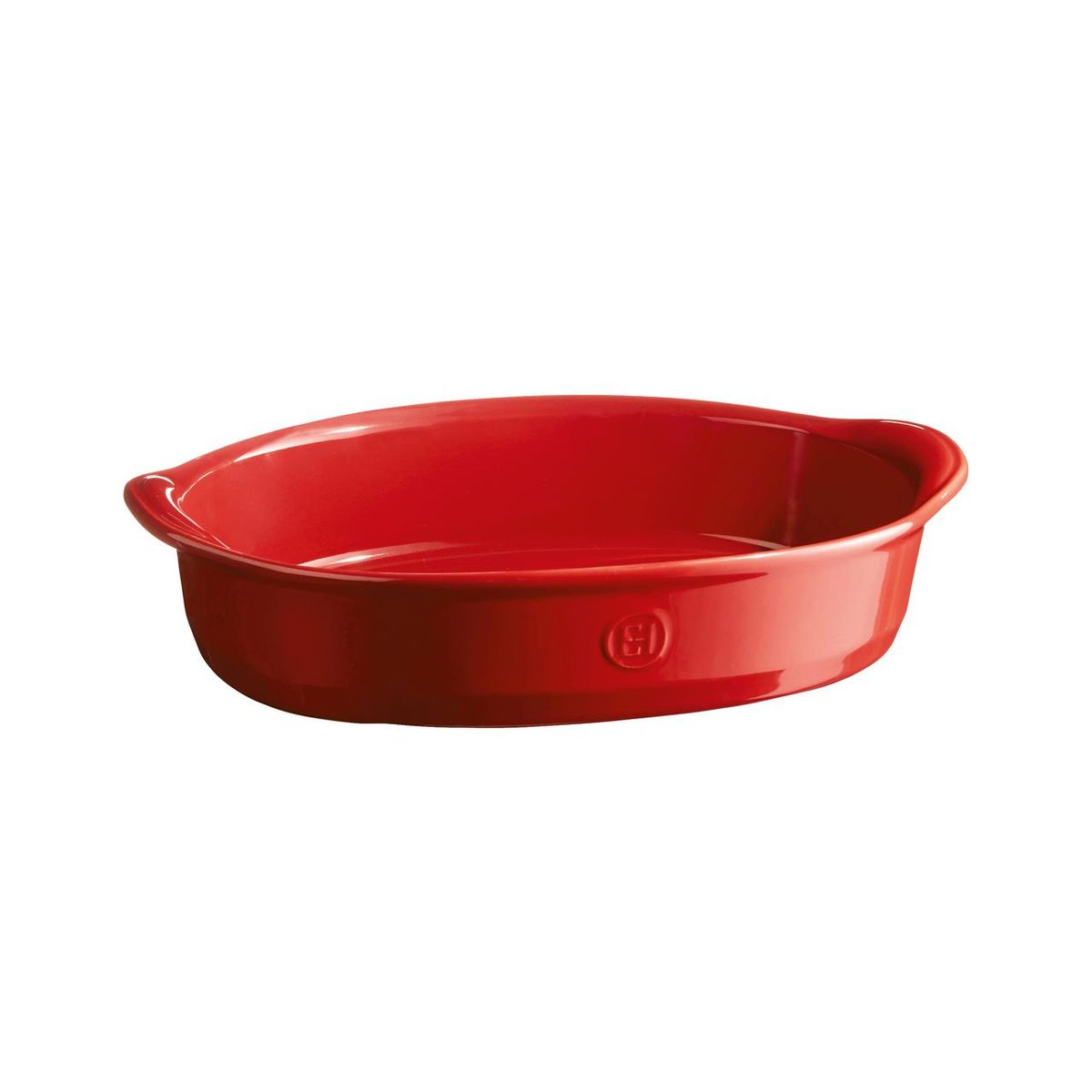 EMILE HENRY - Fuente Horno Ovalada 35X22Cm Rojo