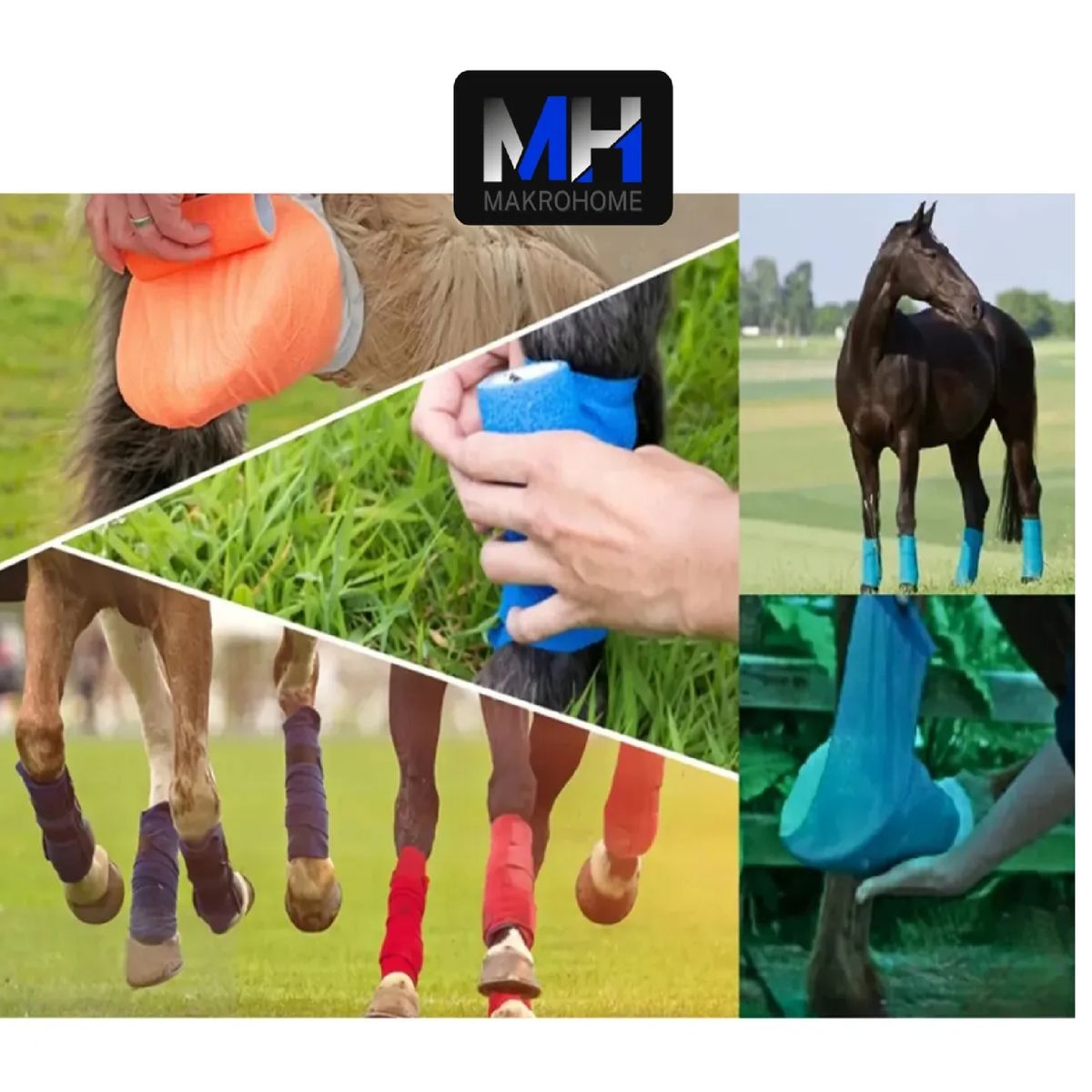 GENERICO - Pack X12 Cinta Para Vendaje Venda Coban Deporte 10cmx450cm Verde