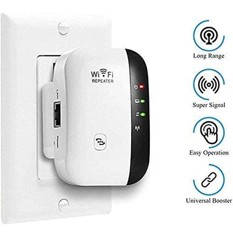 MOVI AMPLIFICADOR WIFI KETMICA 300MBPS 24GHZ CON WPS Y PUERTO LAN