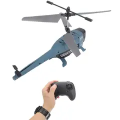 MUNDO ONLINE - Helicóptero Avion Recargable Niños Control Remoto C128