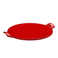 EMILE HENRY - Base de Piedra Lisa Para Pizza 40 Cm Rojo