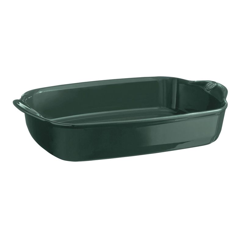 EMILE HENRY - Fuente Horno 425X28Cm Verde Oscuro