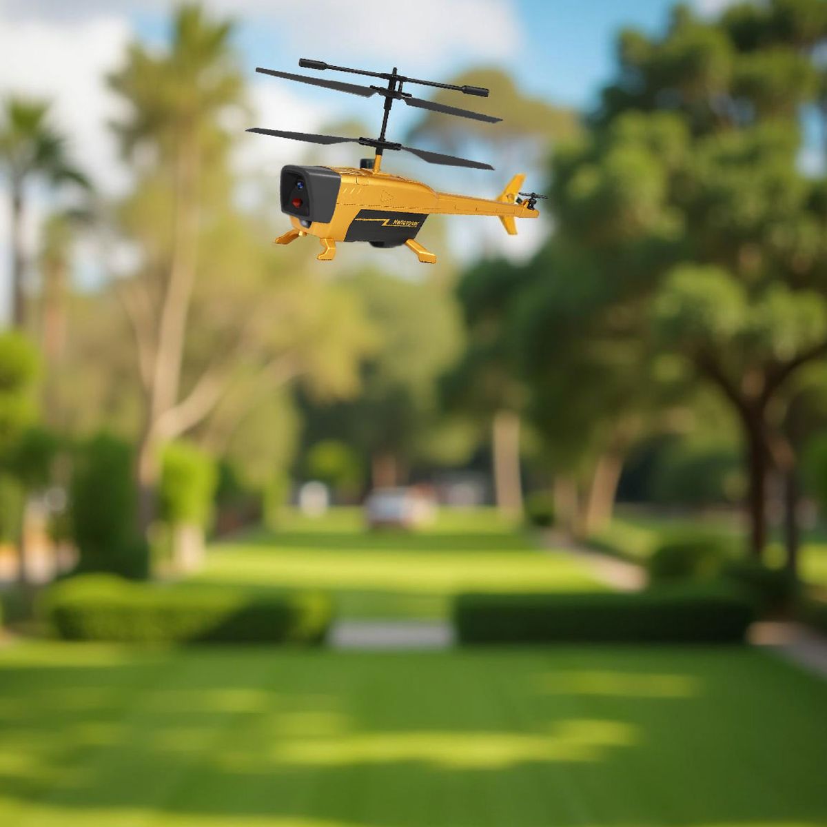 MUNDO ONLINE - Helicóptero Avion Recargable Niños Control Remoto C128