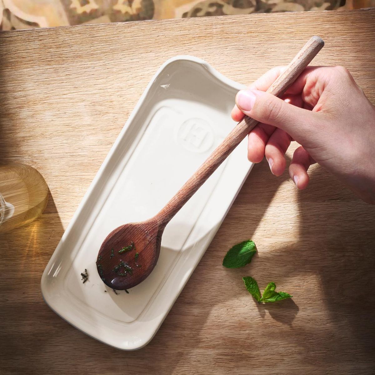 EMILE HENRY - Reposa Cucharas Crudo