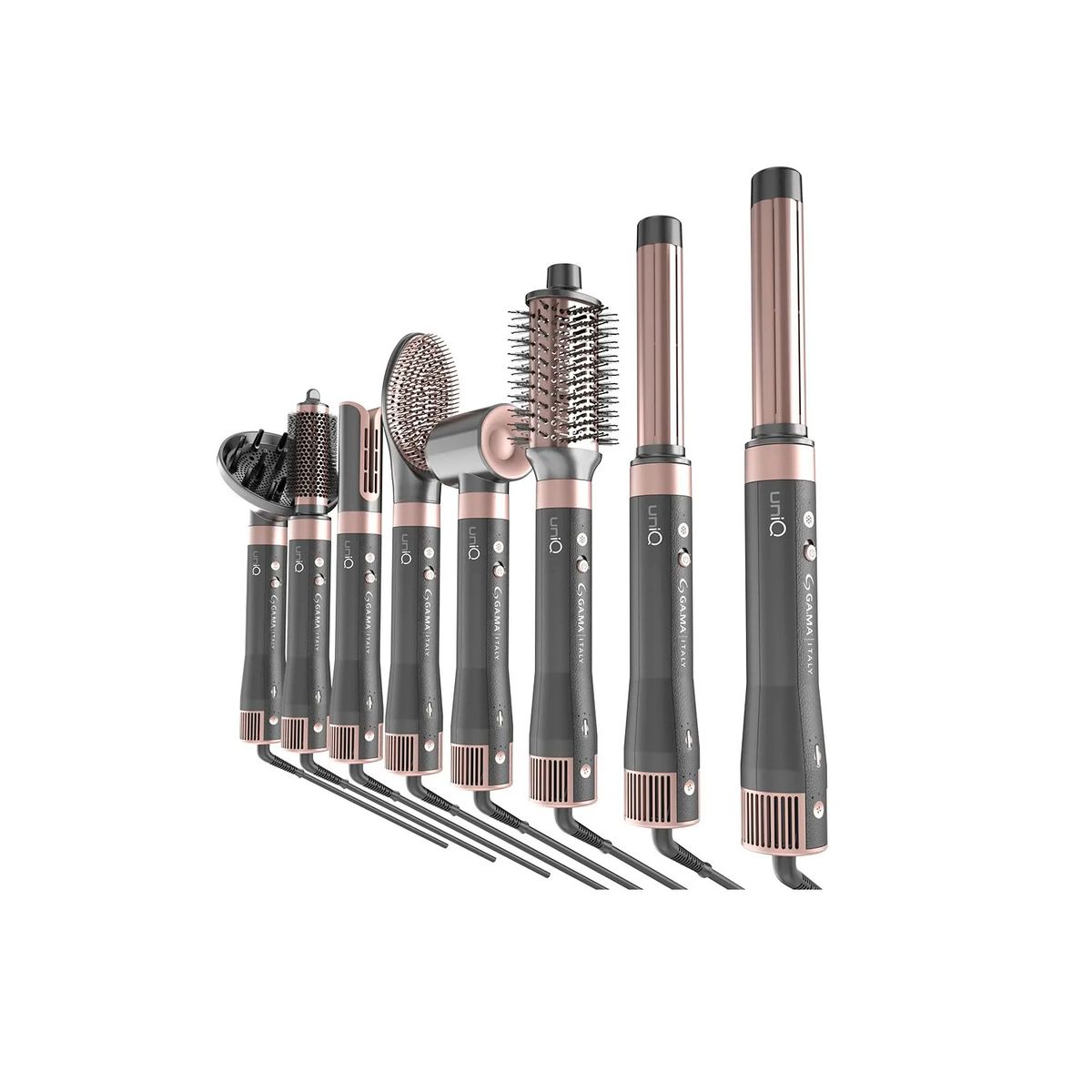 GAMA - Cepillo Secador Gama Multistyler UniQ Vibrance 8 en 1