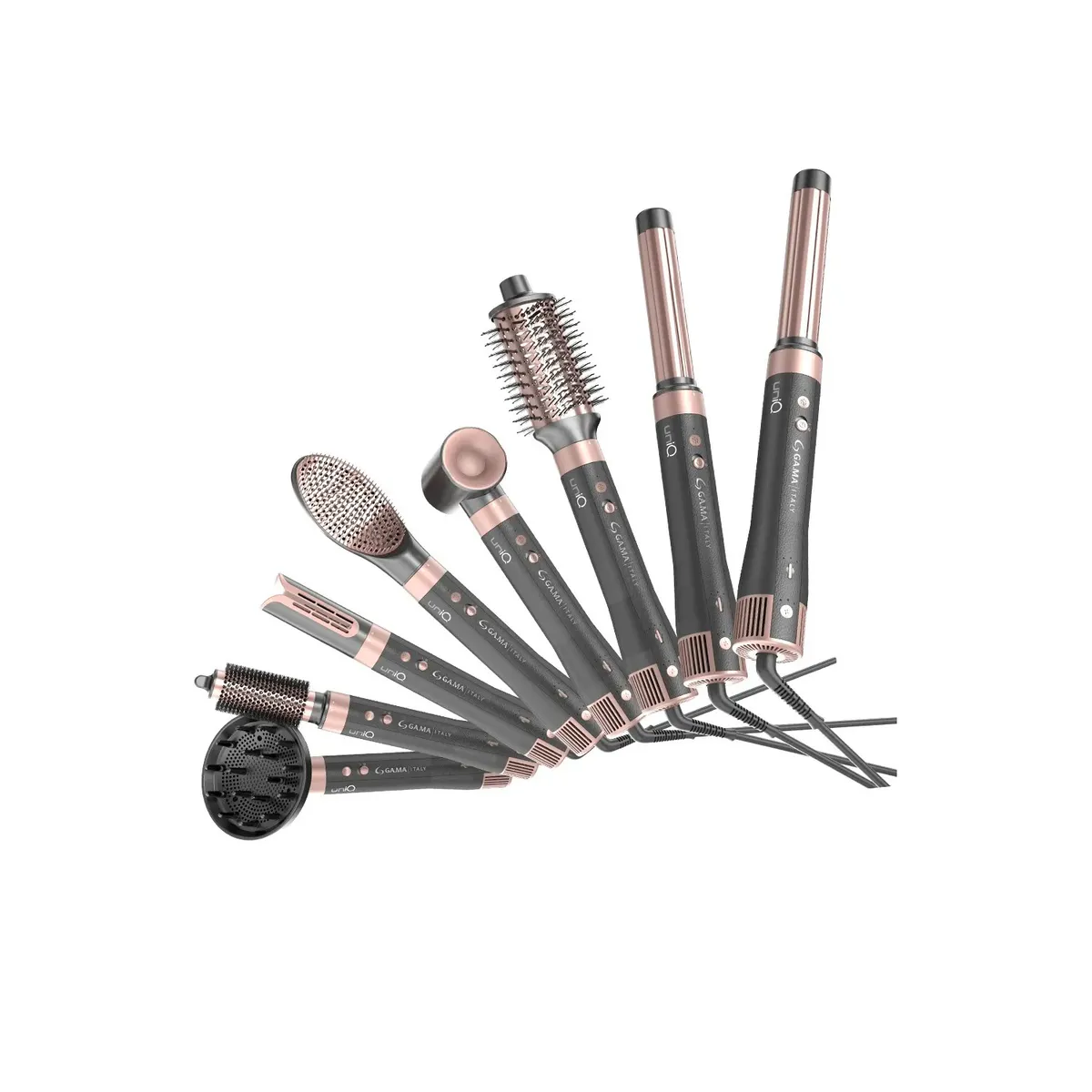 GAMA - Cepillo Secador Gama Multistyler UniQ Vibrance 8 en 1